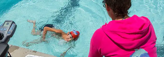 Non-profit swim school special needs swimming lessons
